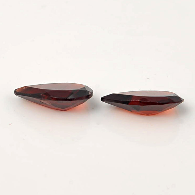 4.40 Carat Red Color Pear Garnet Gemstone