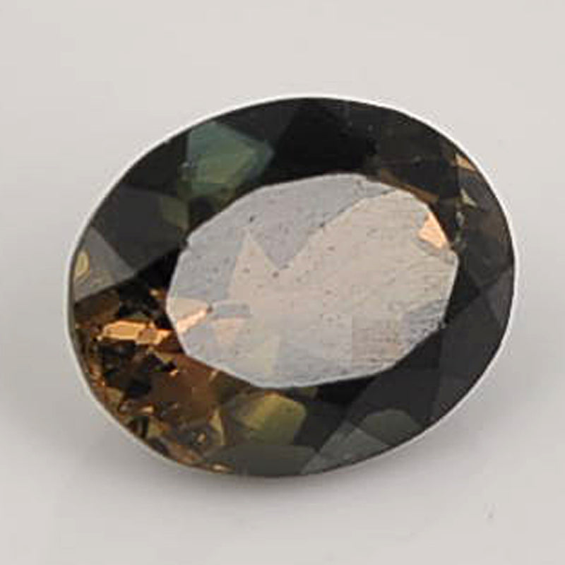 1.91 Carat Brown Color Oval Tourmaline Gemstone