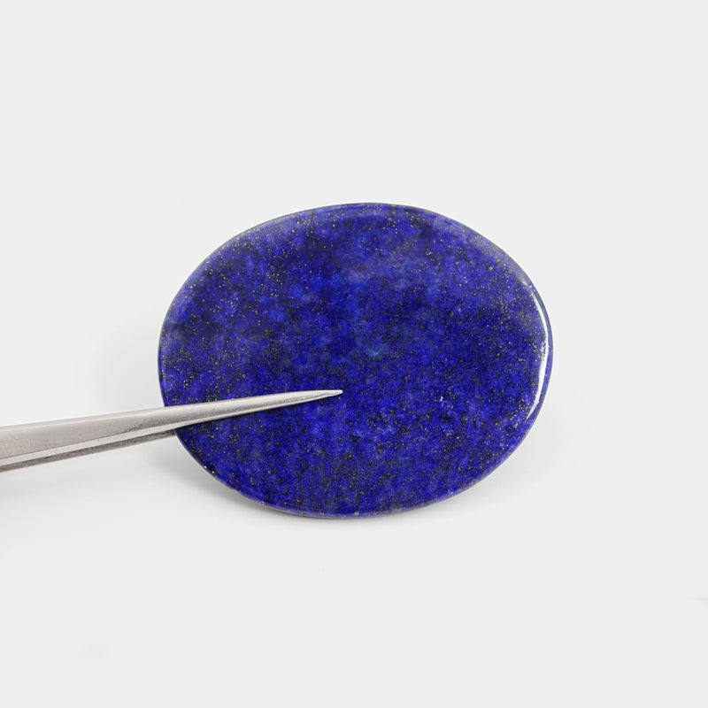 172.6 Carat Blue Color Oval Lapis Gemstone