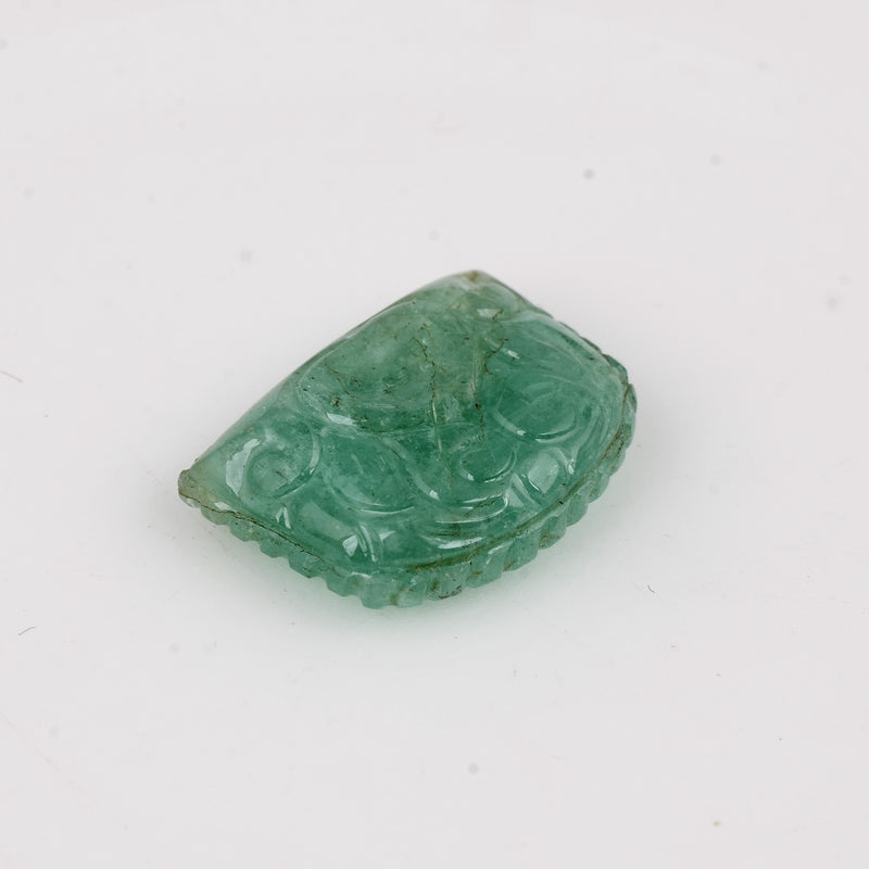 1 pcs Emerald  - 16.4 ct - Fancy - Green