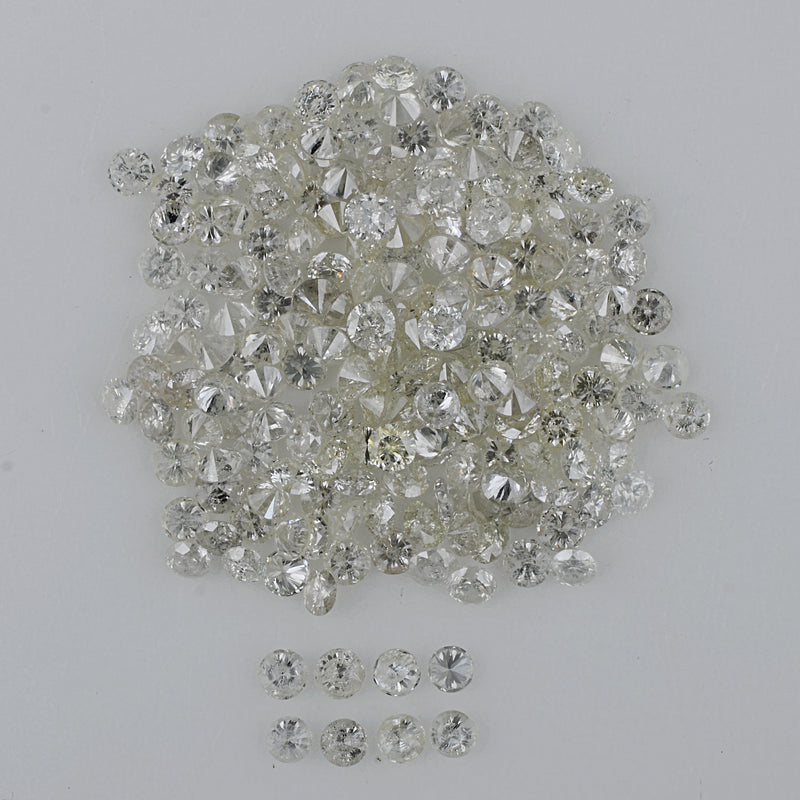 8.75 Carat Brilliant Round K-M I1-I2 Diamonds-AIG Certified