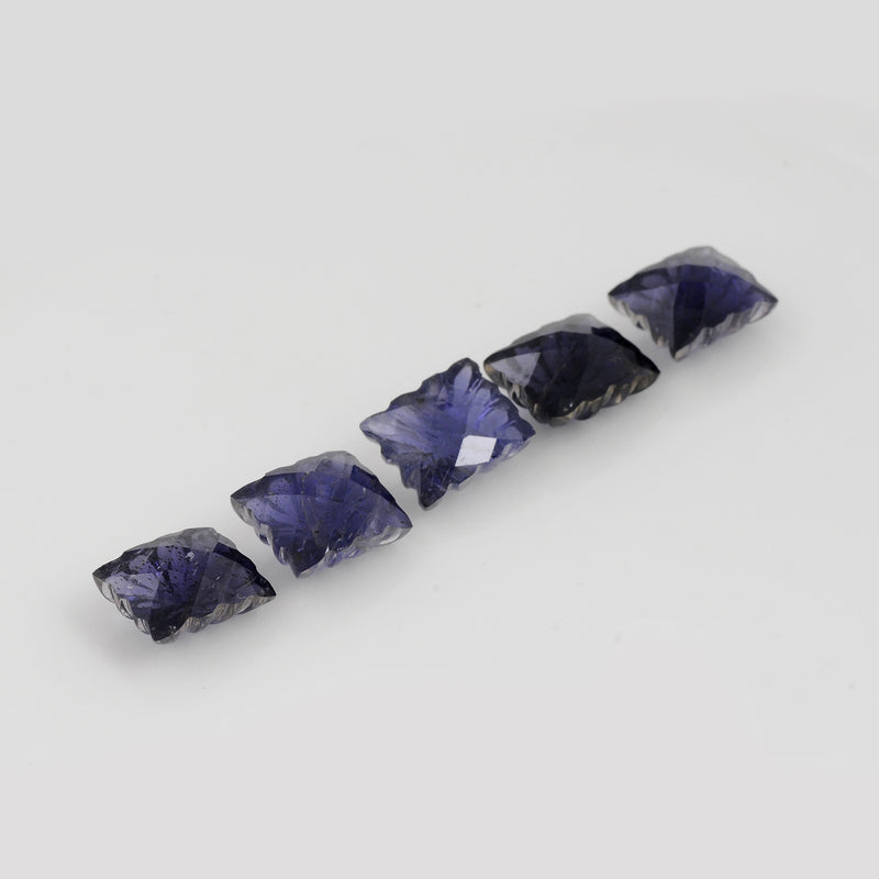 20 Carat Blue Color Octagon Iolite Gemstone