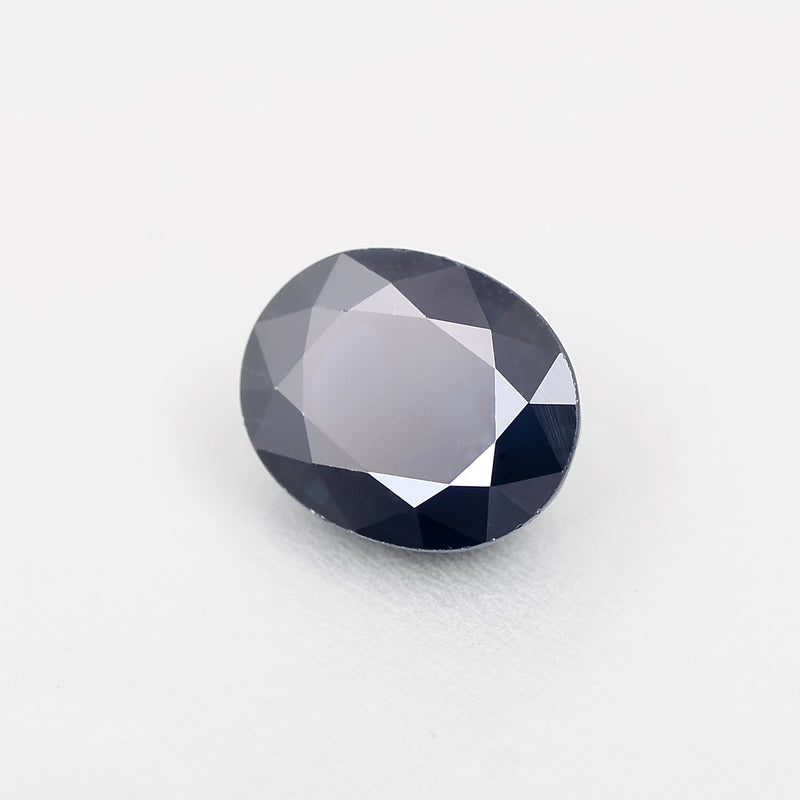 Oval Blue Color Sapphire Gemstone 3.67 Carat