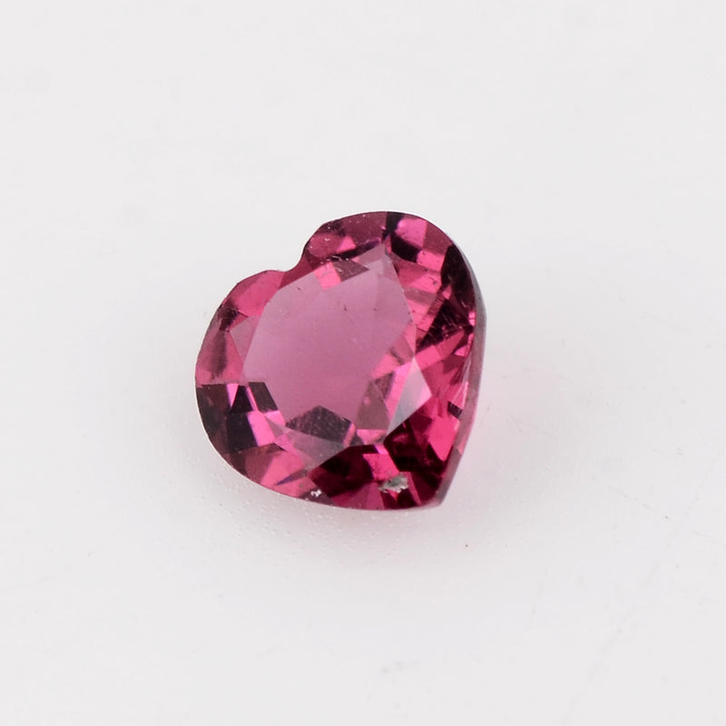 1 pcs Tourmaline  - 0.67 ct - Heart - Pink