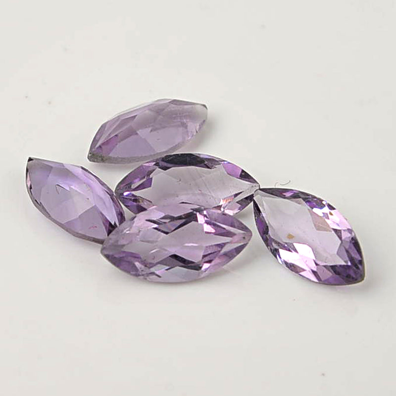 2.50 Carat Purple Color Marquise Amethyst Gemstone