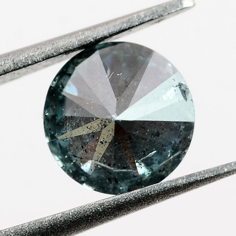 Round Fancy Blue Color Diamond 0.42 Carat - ALGT Certified