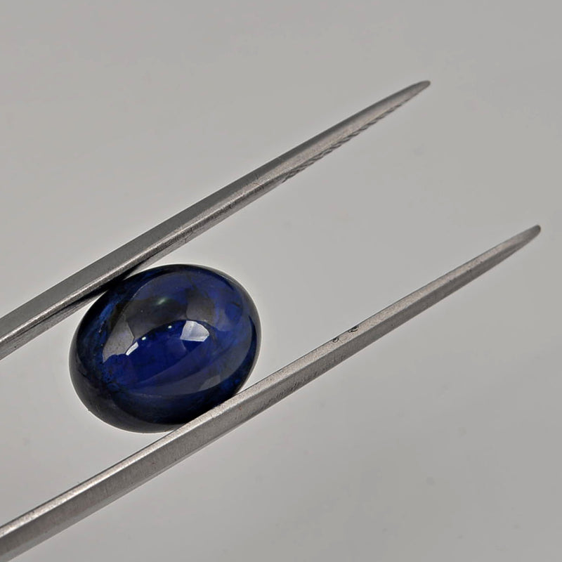 10.40 Carat Blue Color Oval Sapphire Gemstone