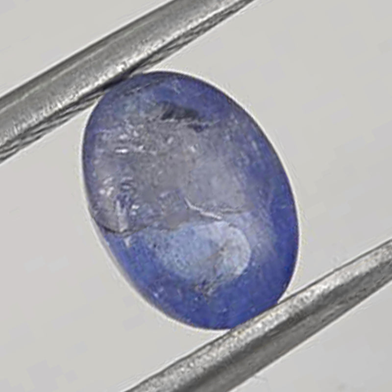3.48 Carat Blue Color Oval Tanzanite Gemstone
