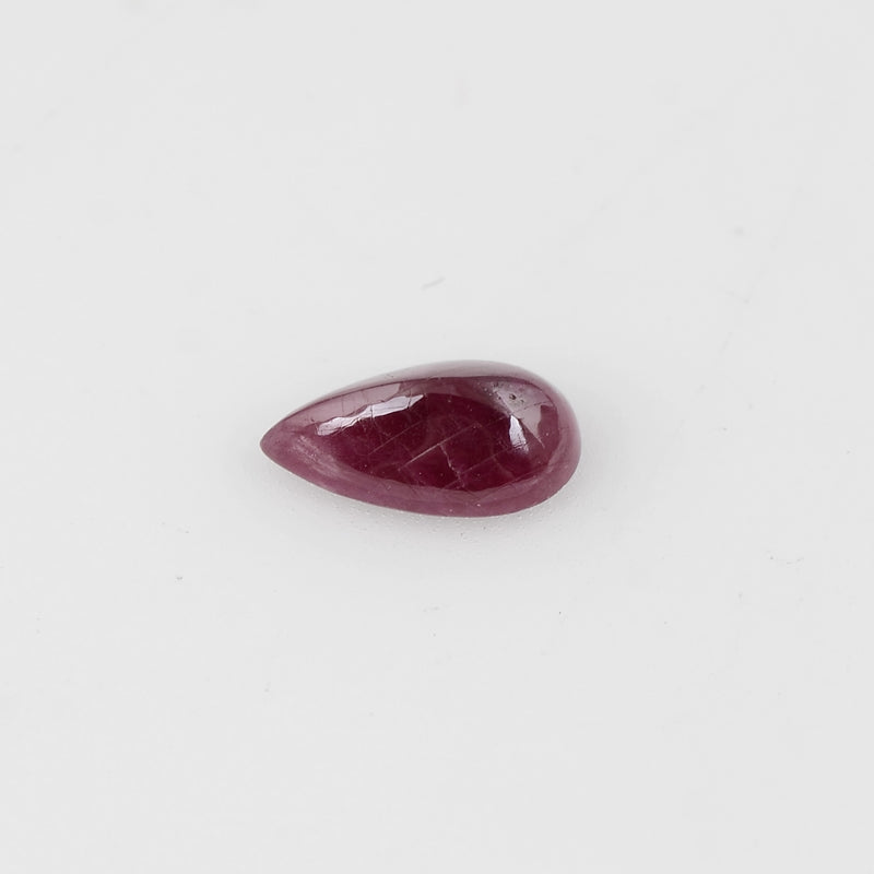 1 pcs Ruby  - 1.45 ct - Pear - Red