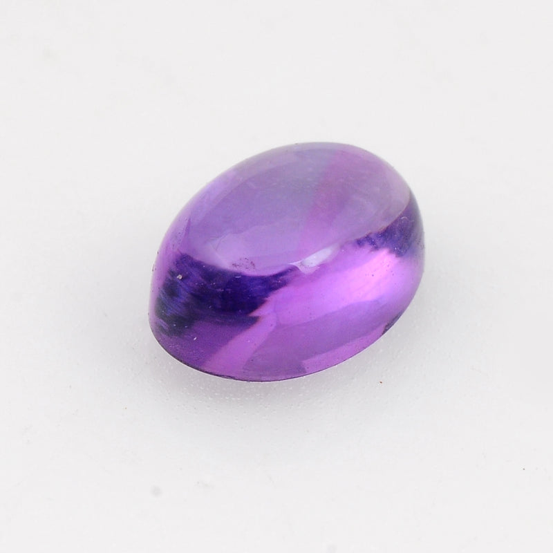 1.00 Carat Purple Color Oval Amethyst Gemstone