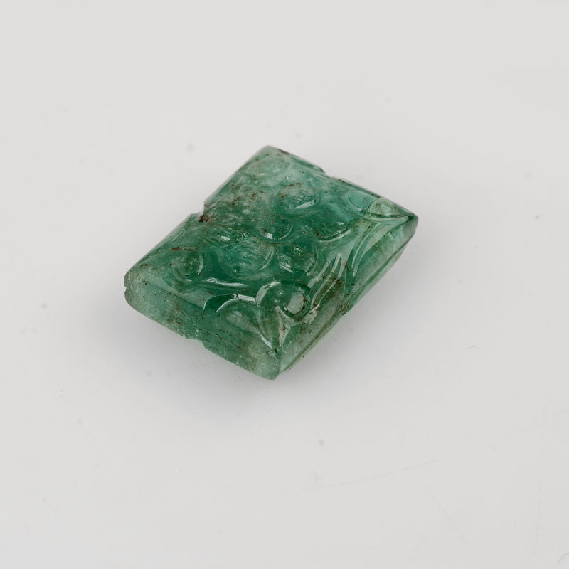 1 pcs Emerald  - 24.5 ct - Octagon - Green