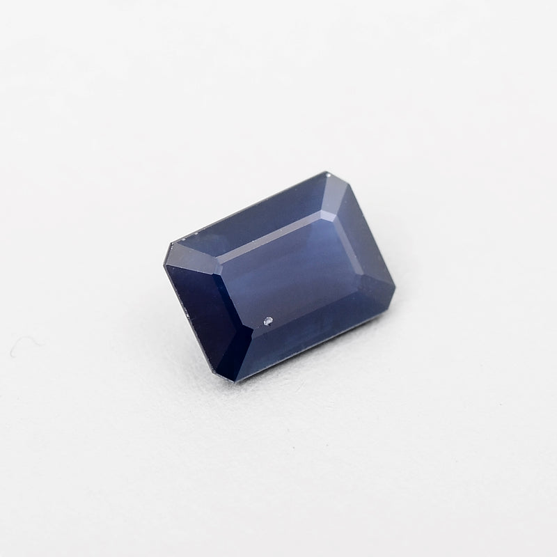 Octagon Blue Color Sapphire Gemstone 1.05 Carat