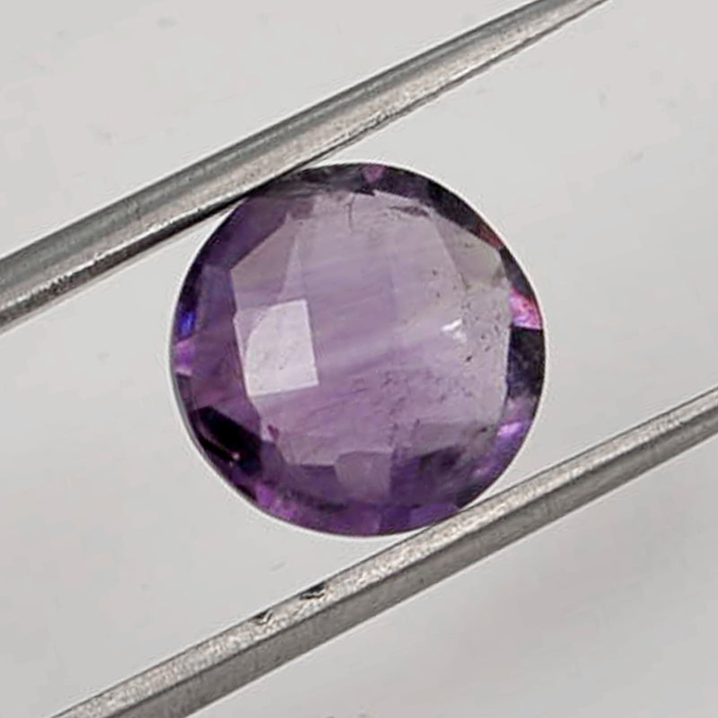 79.85 Carat Purple Color Round Amethyst Gemstone