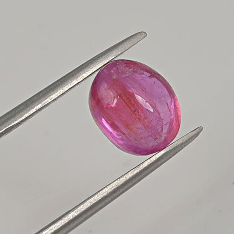 3.06 Carat Pink Color Oval Spinel Gemstone
