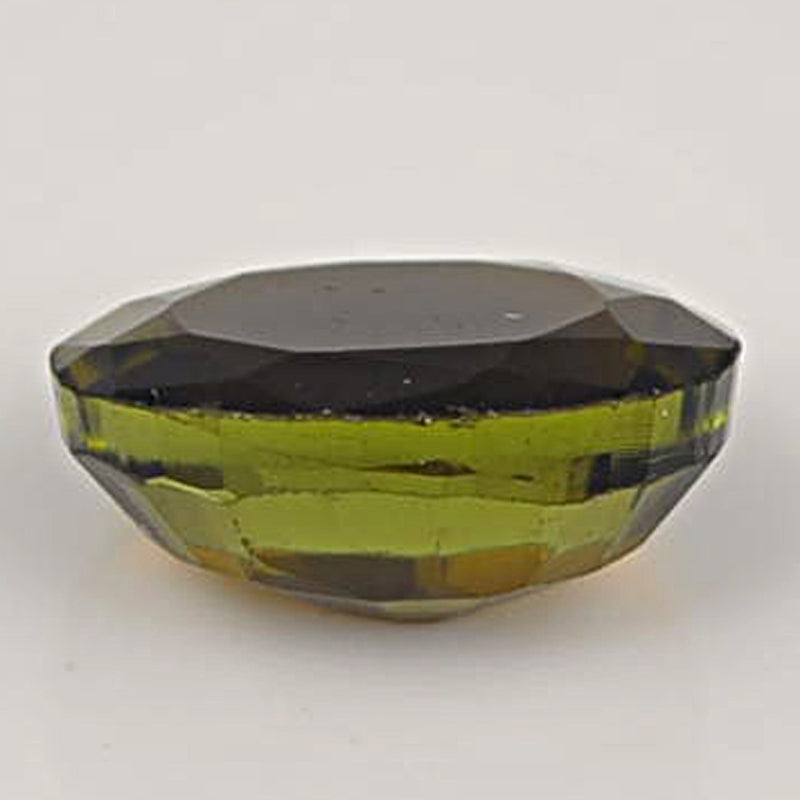 2.65 Carat Greenish Brown Color Oval Tourmaline Gemstone