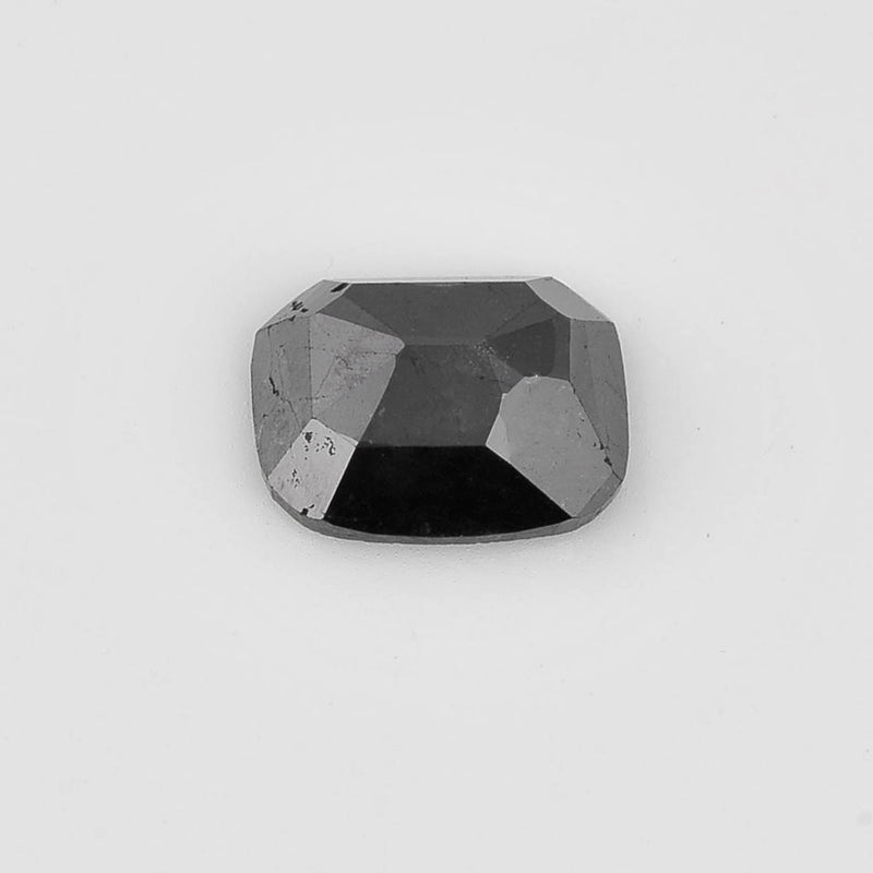 4.83 Carat Brilliant Cornered Rectangular Fancy Black Diamond-AIG Certified