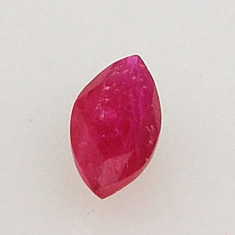 1.25 Carat Red Color Marquise Ruby Gemstone