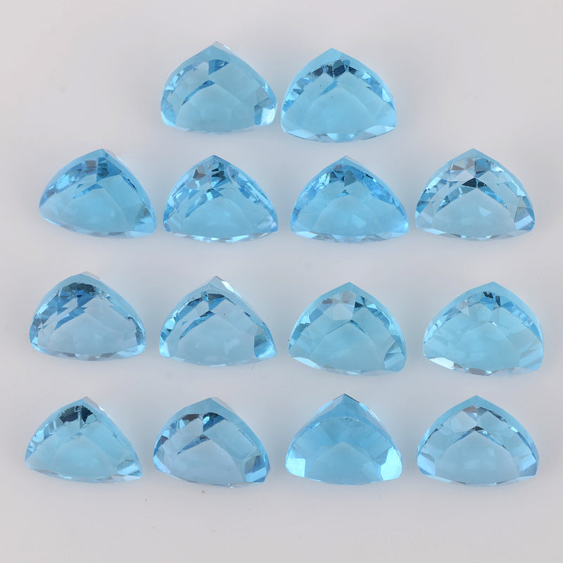 61.5 Carat Triangle Blue Topaz Gemstone