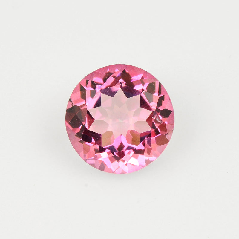 Round Pink Topaz Gemstone 8.95 Carat