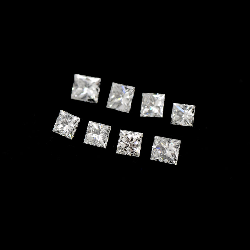 Princess F - H Color Diamond 0.21 Carat - AIG Certified