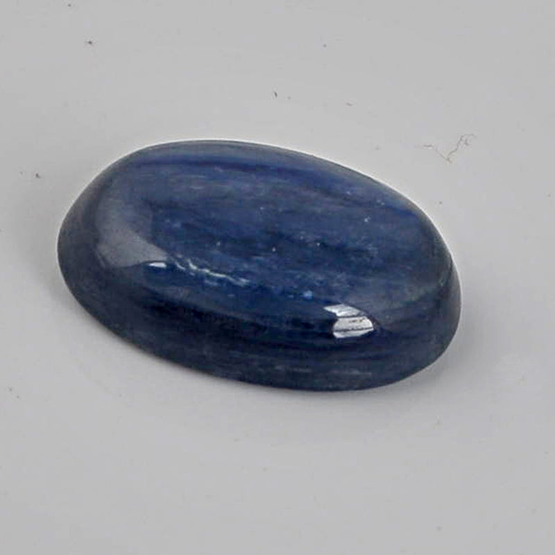 18 Carat Blue Color Oval Botswana Agate Gemstone