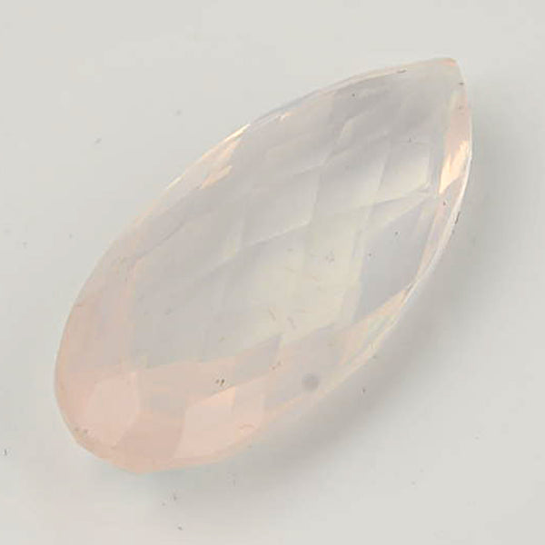10.30 Carat Pink Color Pear Rose Quartz Gemstone