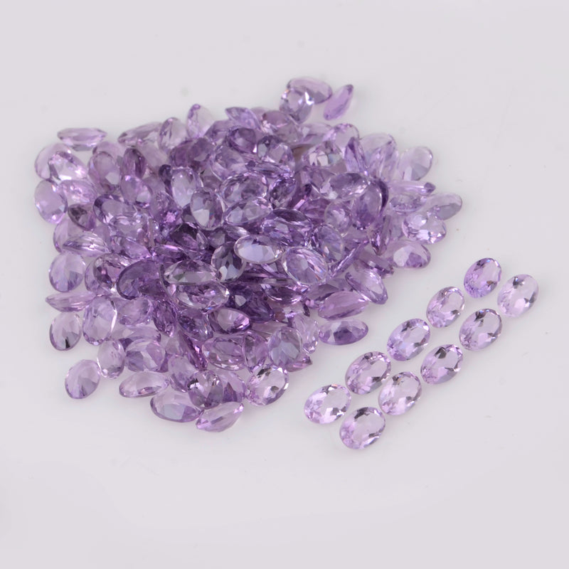 72.81 Carat Oval Purple Amethyst Gemstone