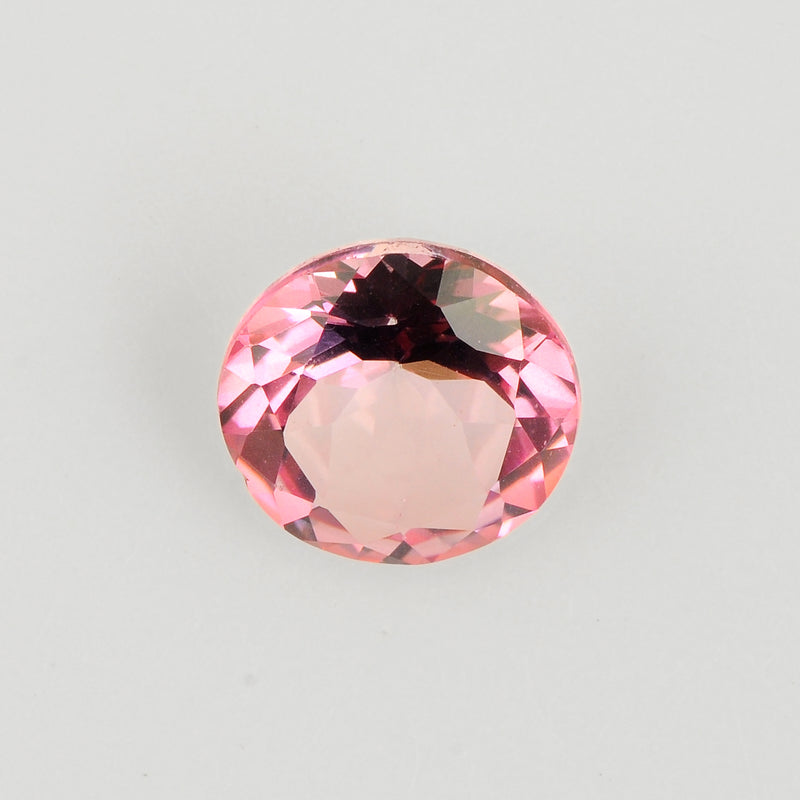 Round Pink Topaz Gemstone 7.17 Carat