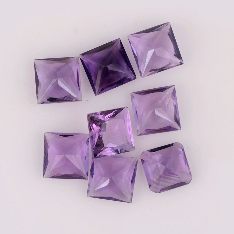 11.7 Carat Square Purple Amethyst Gemstone
