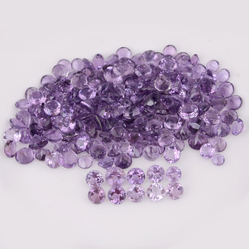 262.3 Carat Round Purple Amethyst Gemstone