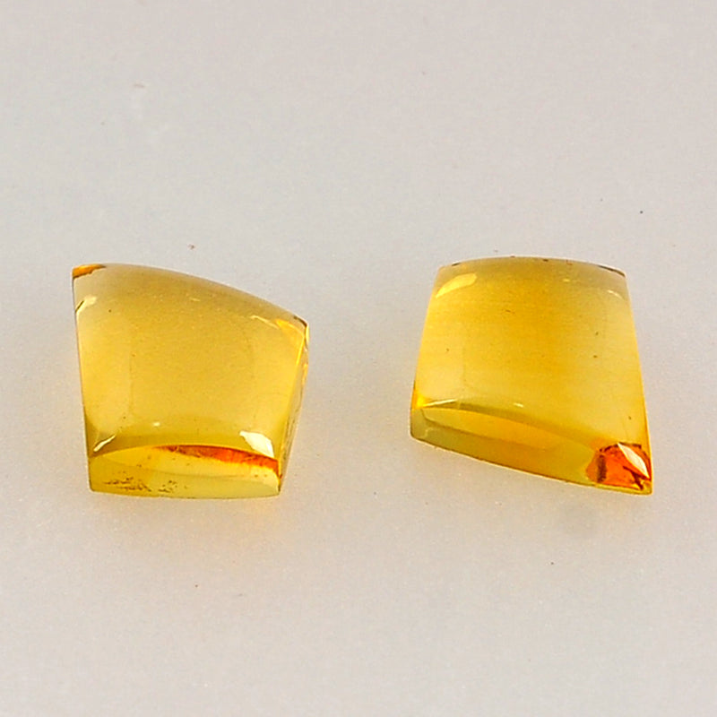 5.60 Carat Yellow Color Kite Citrine Gemstone