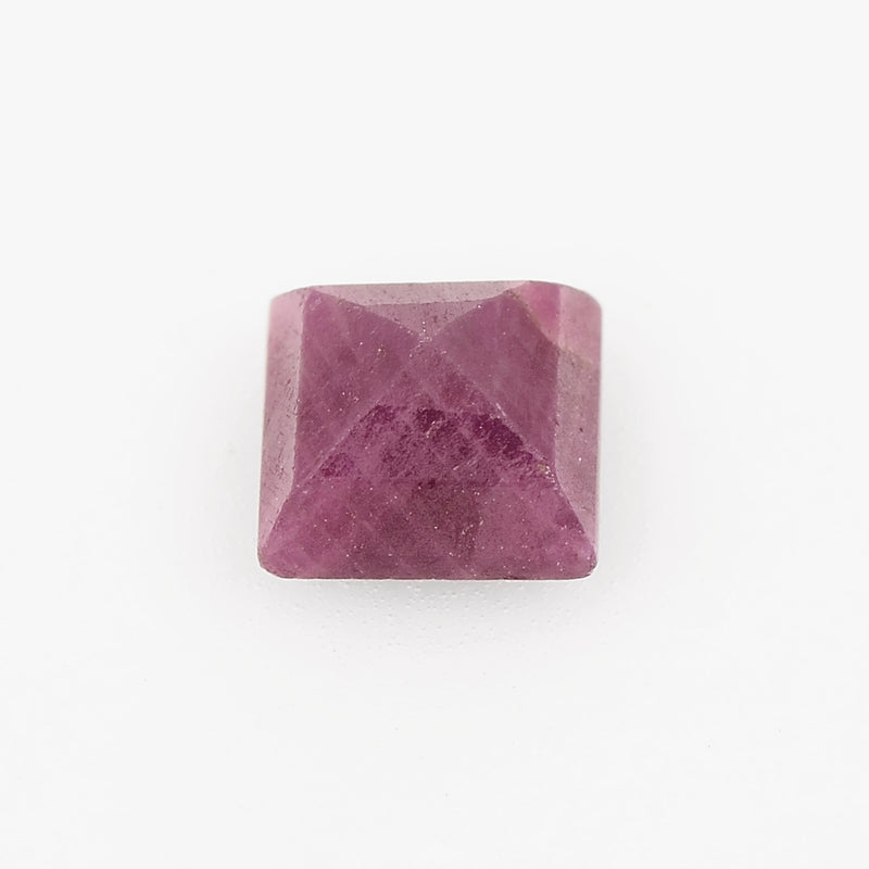 Square Red Color Ruby Gemstone 1.90 Carat