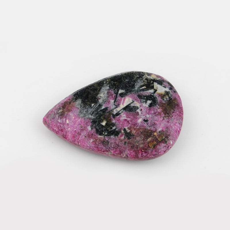 87.7 Carat Pink Color Pear Rhyolite Gemstone