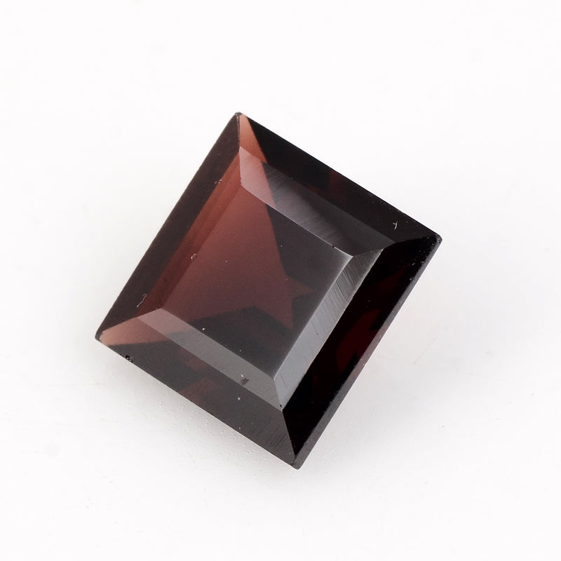 5.10 Carat Red Color Square Garnet Gemstone