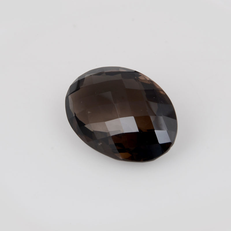 82.37 Carat Brown Color Oval Smoky Quartz Gemstone