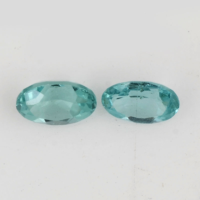 1.03 Carat Blue Color Oval Apatite Gemstone