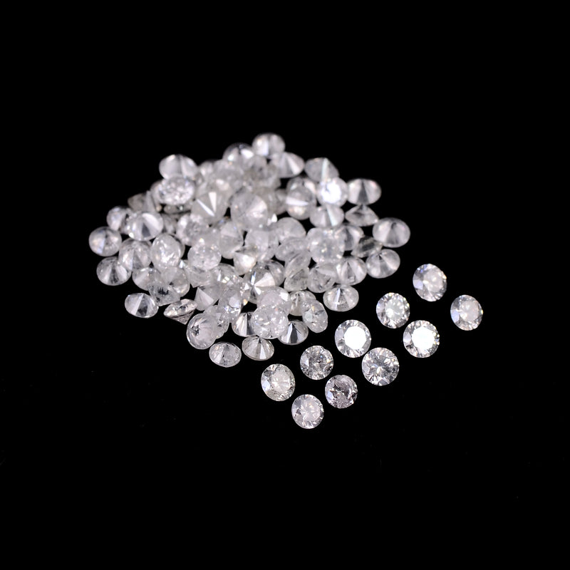 Tapered Baguette White Color Diamond 1.74 Carat