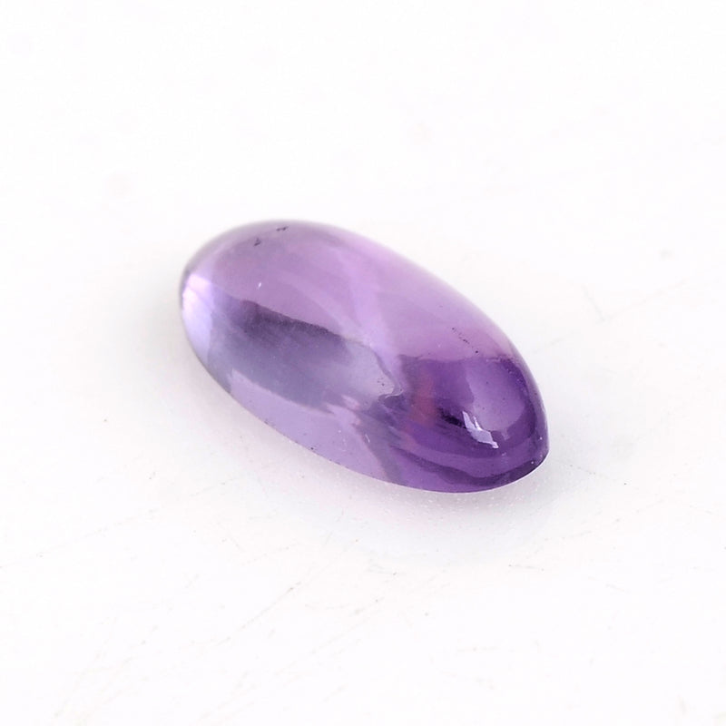 2.82 Carat Purple Color Oval Amethyst Gemstone