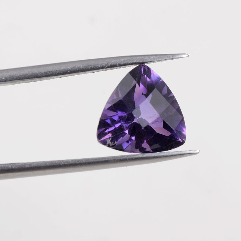 34.42 Carat Trillion Purple Amethyst Gemstone