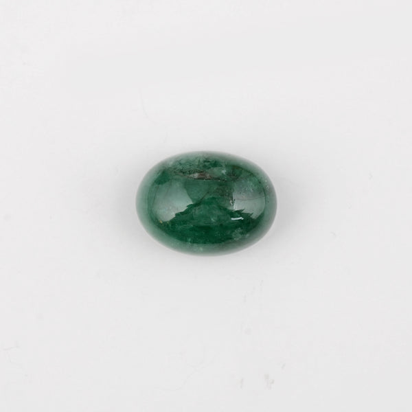 1 pcs Emerald  - 9.7 ct - Oval - Green
