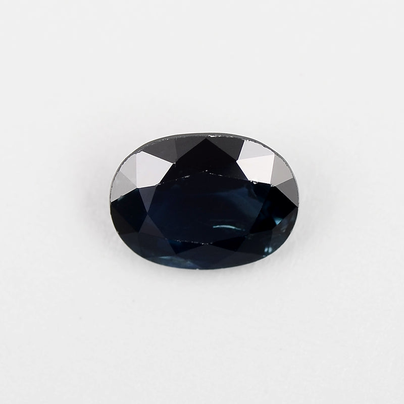 Oval Blue Color Sapphire Gemstone 1.77 Carat