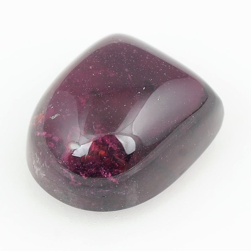 1 pcs Tourmaline  - 8.73 ct - Cushion - Deep Reddish Purple