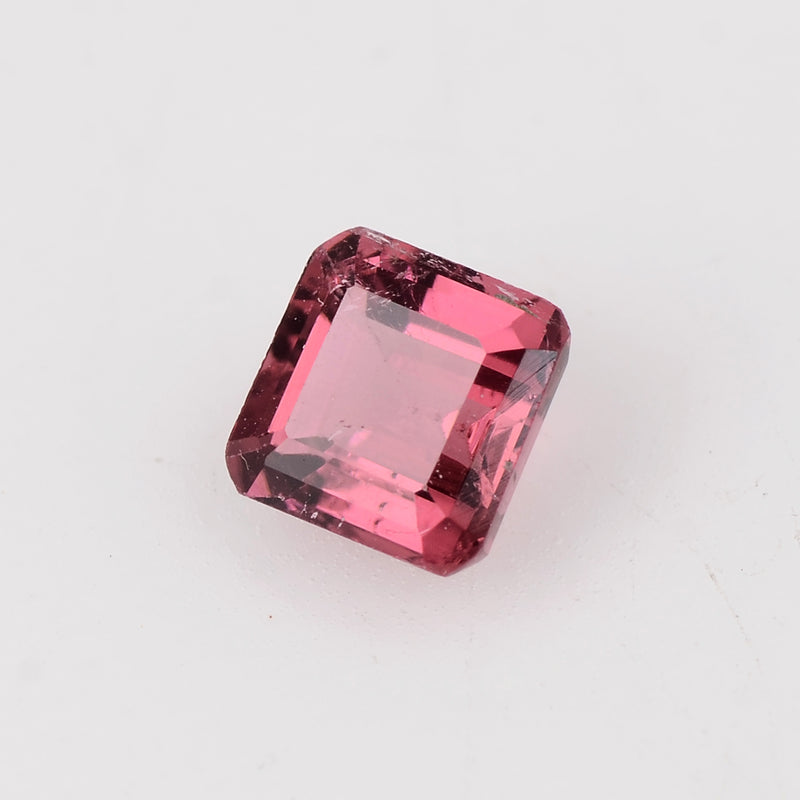 1 pcs Tourmaline  - 0.78 ct - Octagon - Pink