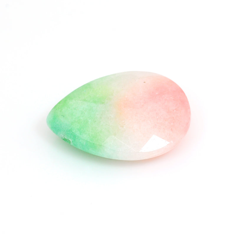 Pear Multi-Color Color Multi Quartz Gemstone 15.33 Carat