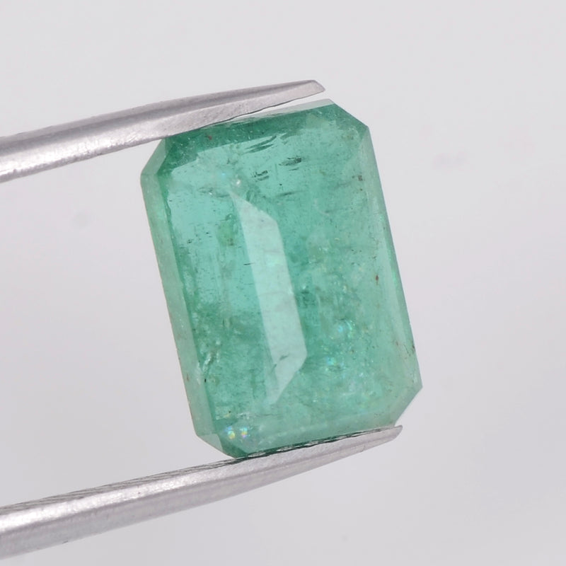 1 pcs Emerald  - 2.63 ct - Octagon - Green - Transparent