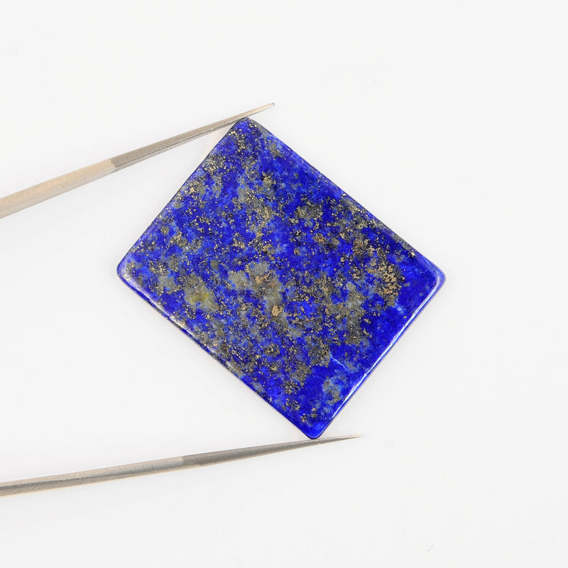 Octagon Blue Color Lapis Gemstone 17.54 Carat