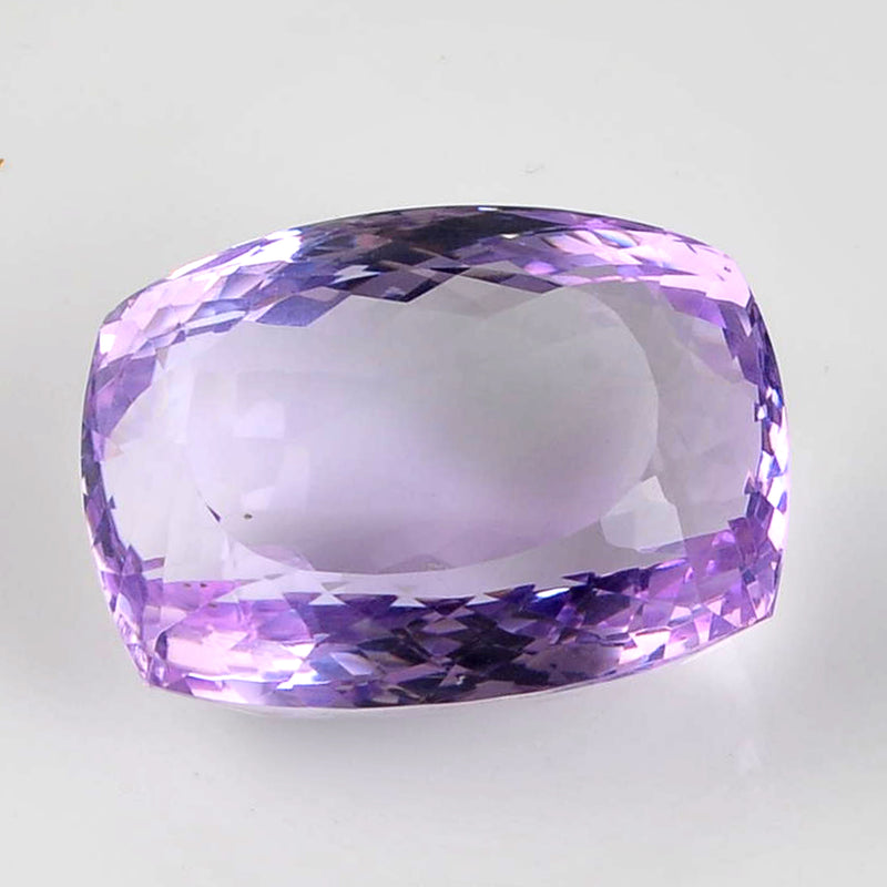 72.37 Carat Cushion Purple Amethyst Gemstone