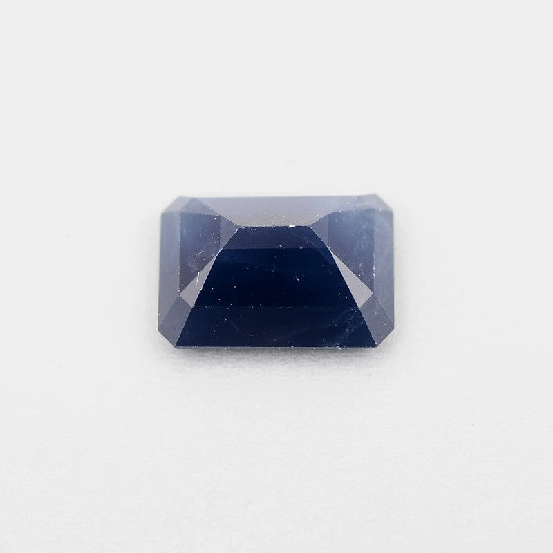 Octagon Blue Color Sapphire Gemstone 2.68 Carat