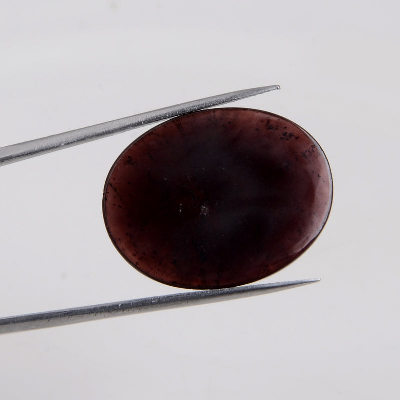 16.70 Carat Red Color Oval Garnet Gemstone