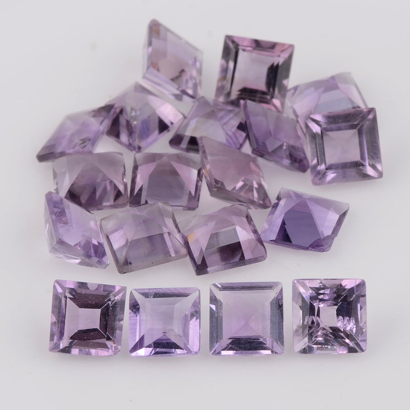 29.6 Carat Square Purple Amethyst Gemstone